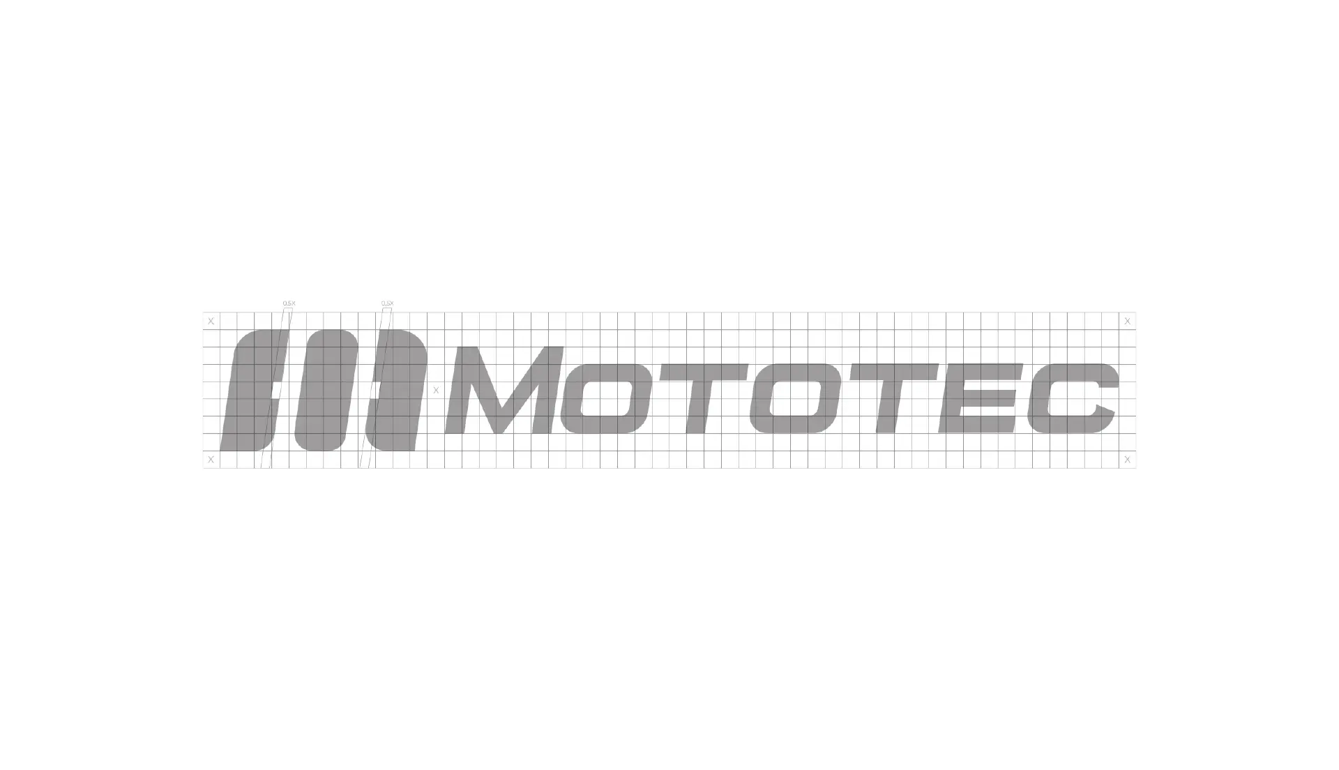 Logo aplicado no tanque da motocicleta